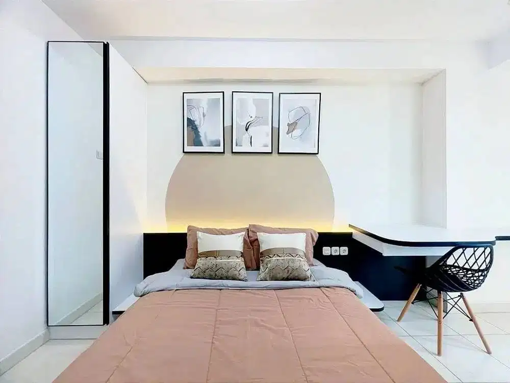 SEWA STUDIO FULL FURNISHED CINERE BELLEVUE – DEKAT MRT & DIRECT MALL