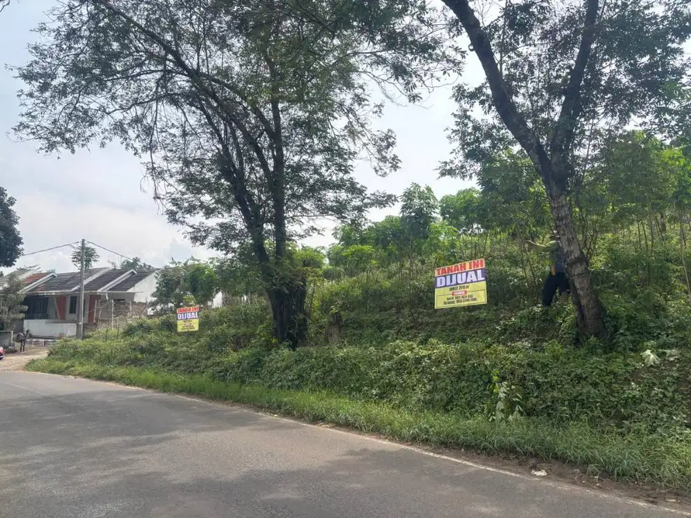 Jual BU tanah pinggir jalan