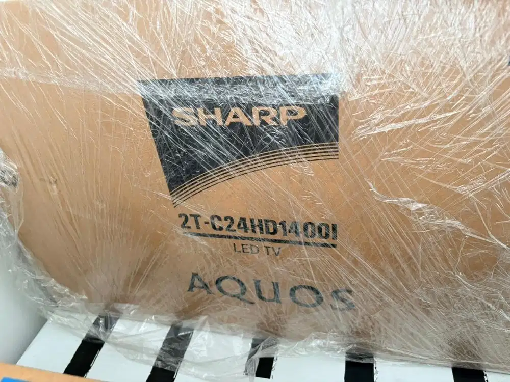 Dijual TV Sharp Aquos 24 Inch BARU GRES - Segel Dus, Garansi Resmi!