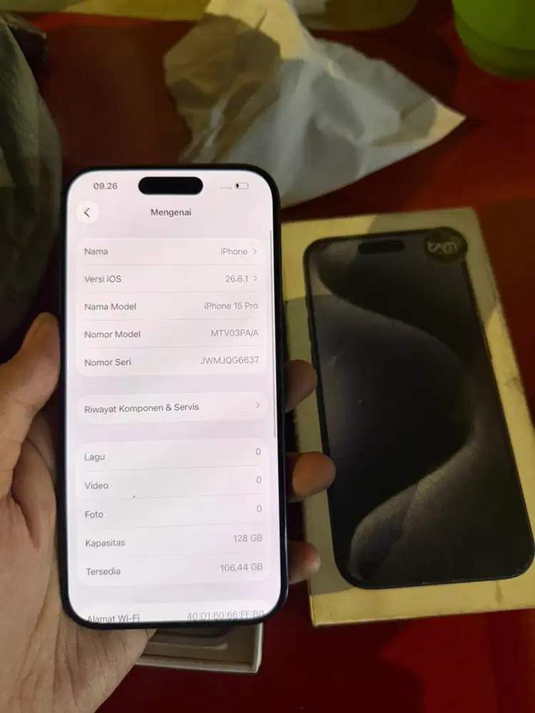 IPHONE 15 PRO 128GB IBOX FULLSET
