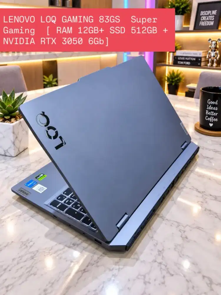 LENOVO LOQ GAMING 83GS [ RAM 12GB+ SSD 512GB + NVIDIA RTX 3050 6Gb]