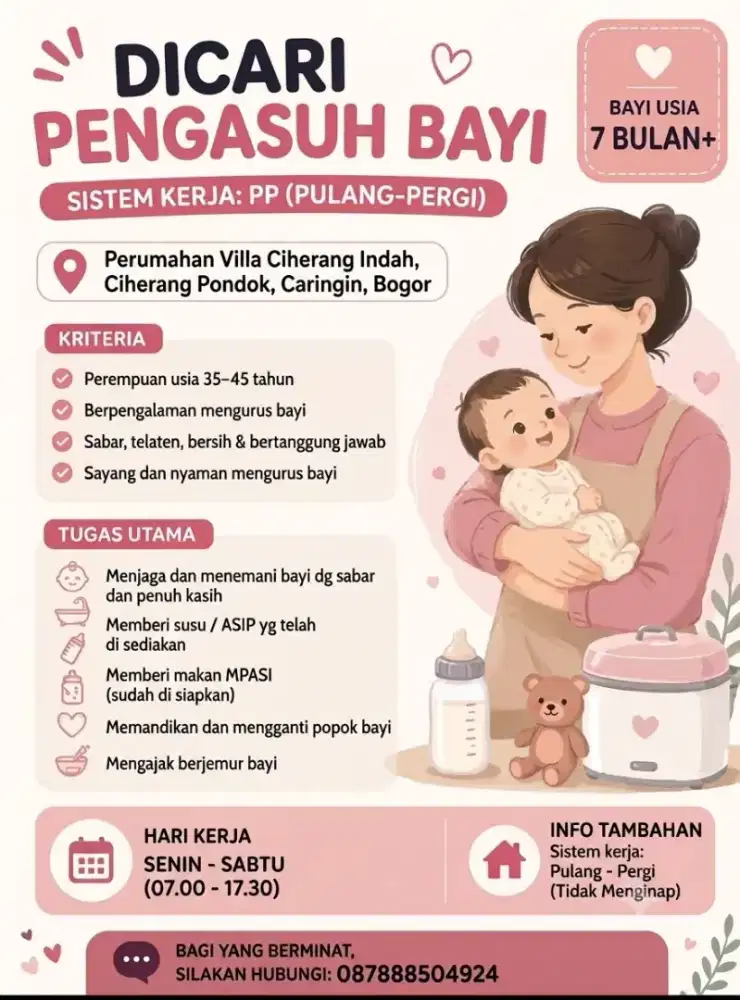 Pengasuh bayi (PP)