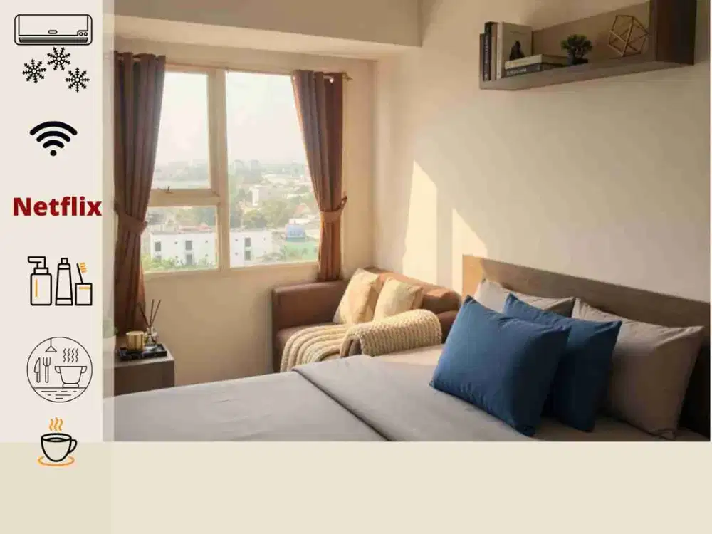 Harian Mares 54 Apartemen Margonda Residence 54 d'mall Depok Murah dekat stasiun Depok Baru Terminal Depok