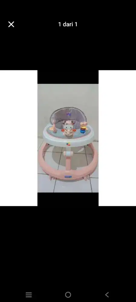 Babywalker bekas pemakaian pribadi