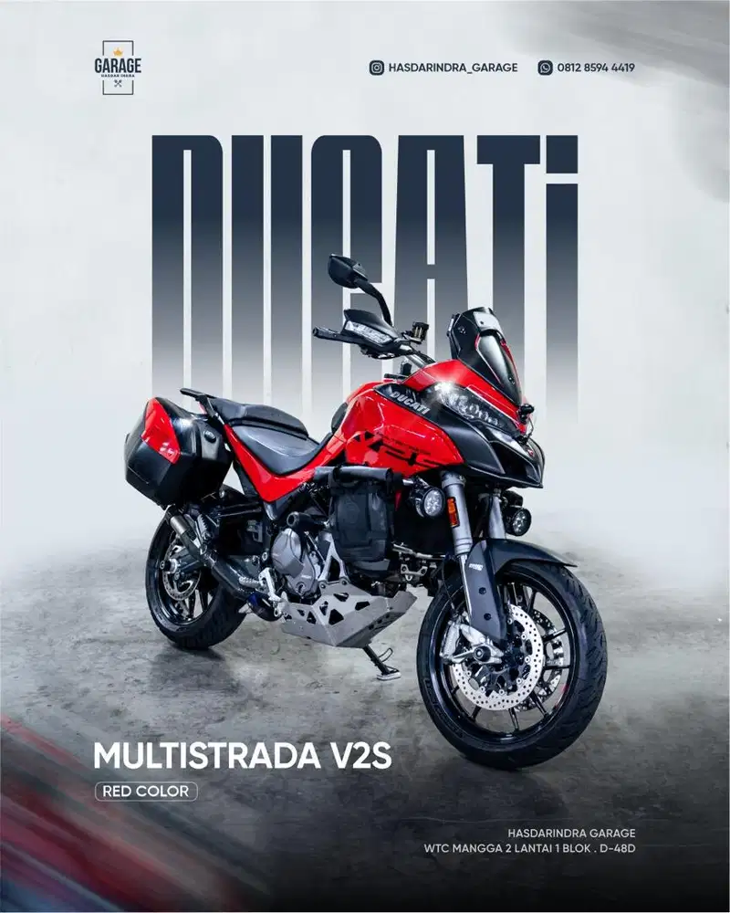 Di jual Ducati Multistrada V2S 2023 hedon bs TT