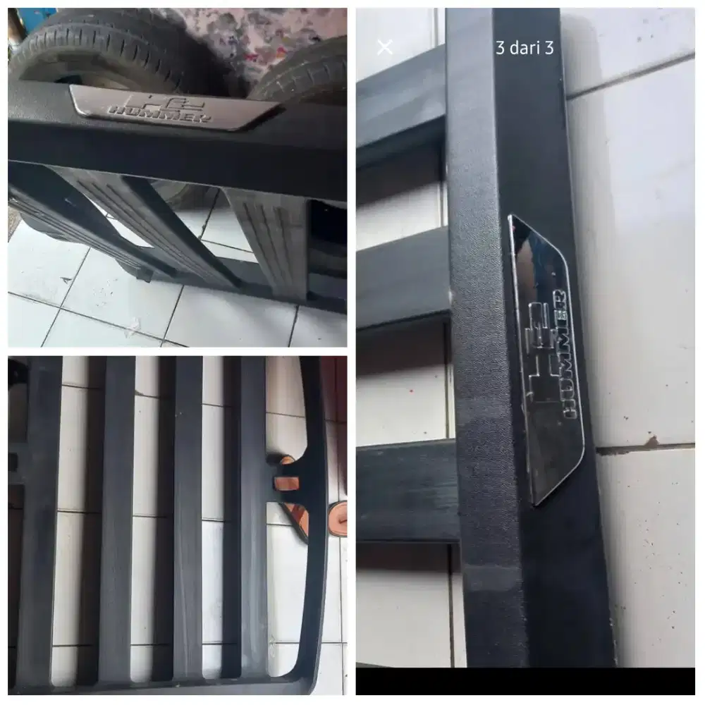 Rak mobil masih grees hanya 1 kali pake