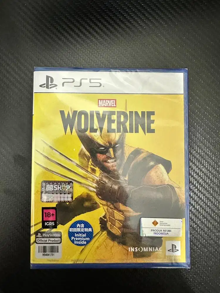 Kaset/Disc PS 5 Wolverine
