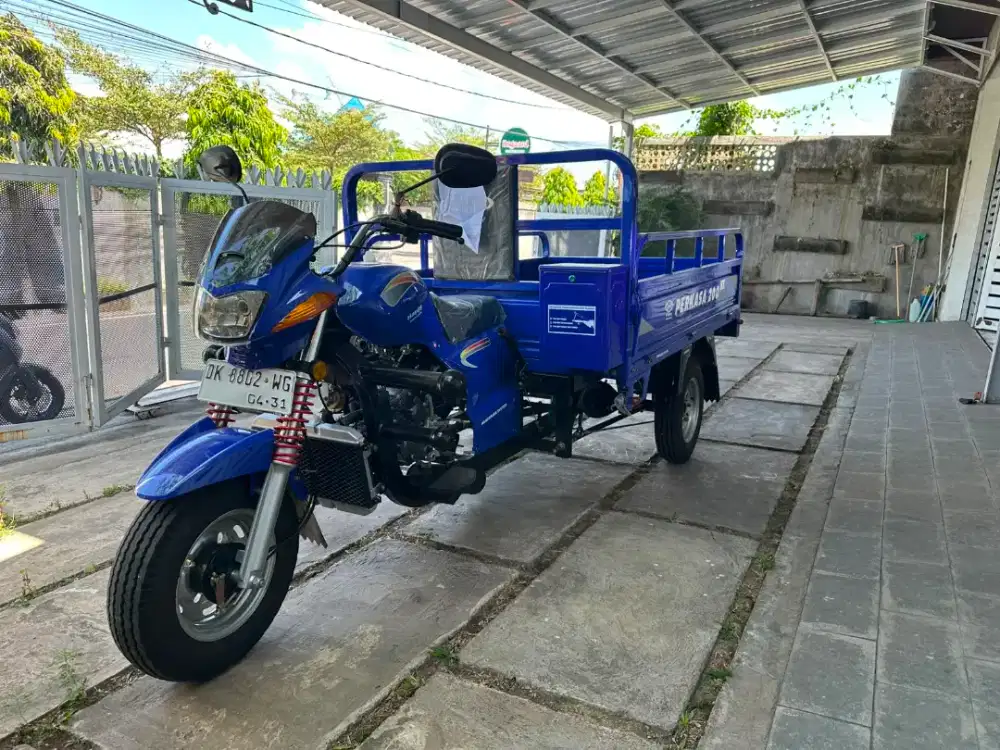 Viar happy perkasa 200 km 700 perak Deva motor
