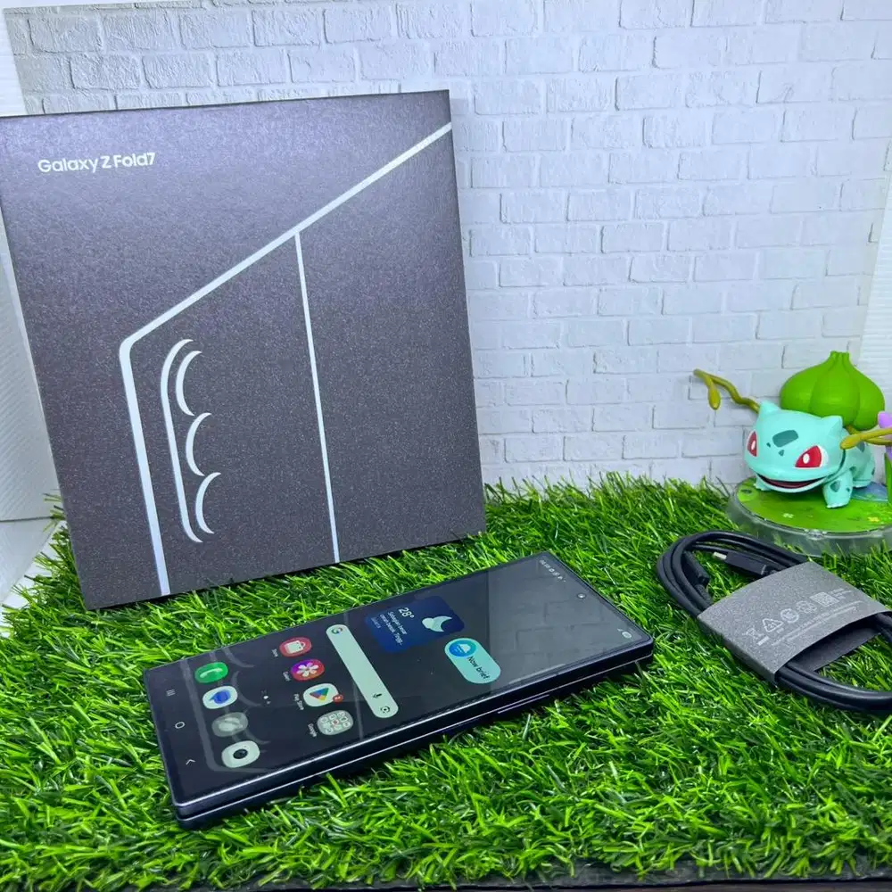 Samsung Z Fold 7 sein 12/512 Fullset original garansi ON Silver Shadow