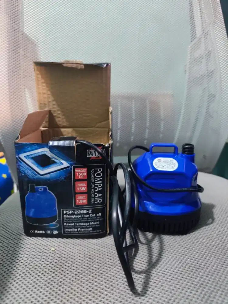 POMPA AIR CELUP AQUARIUM 15 W KANDILA PSP 2200 Z PSP-2200Z KOLAM IKAN