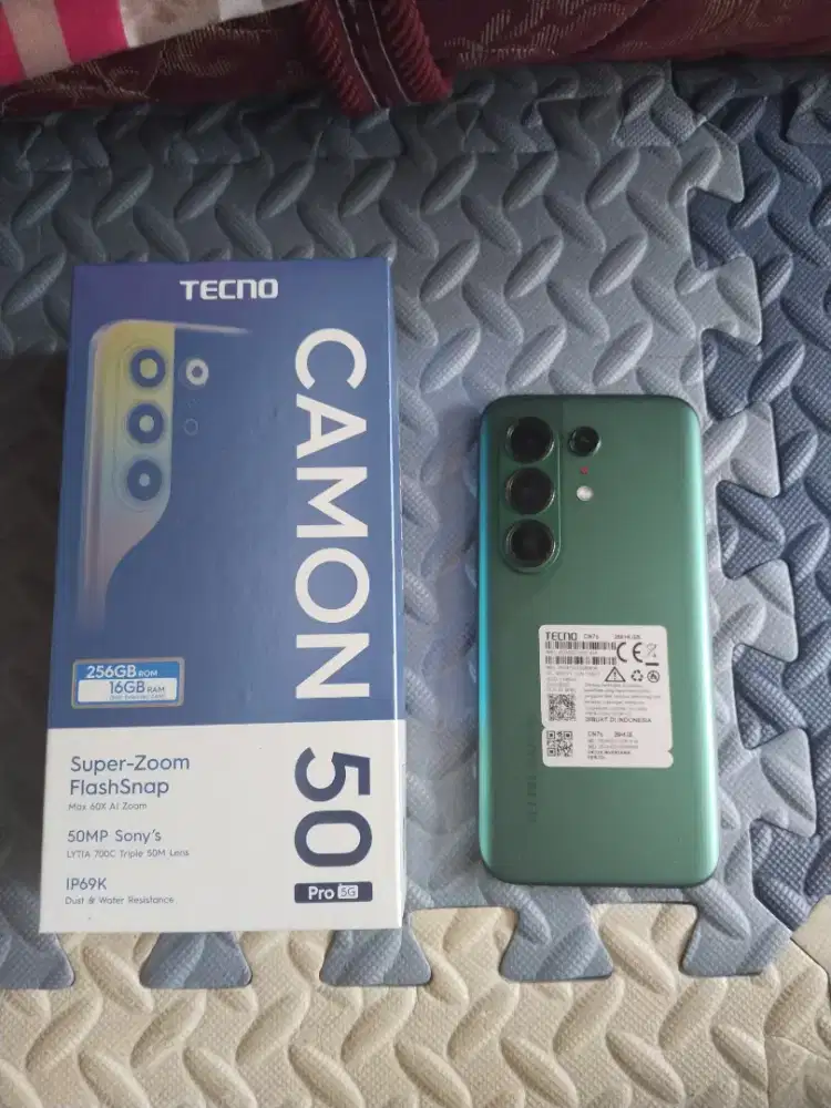 Tecno camon 50 pro 5G ram 8/256