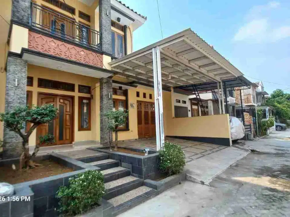 jual rumah mewah atau d kontrakan tahunan beserta isinya