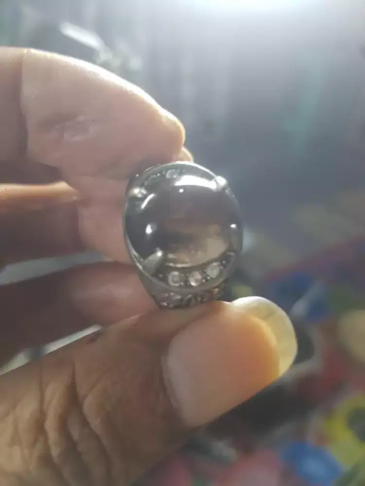 Batu kecubung smokey quart kristal