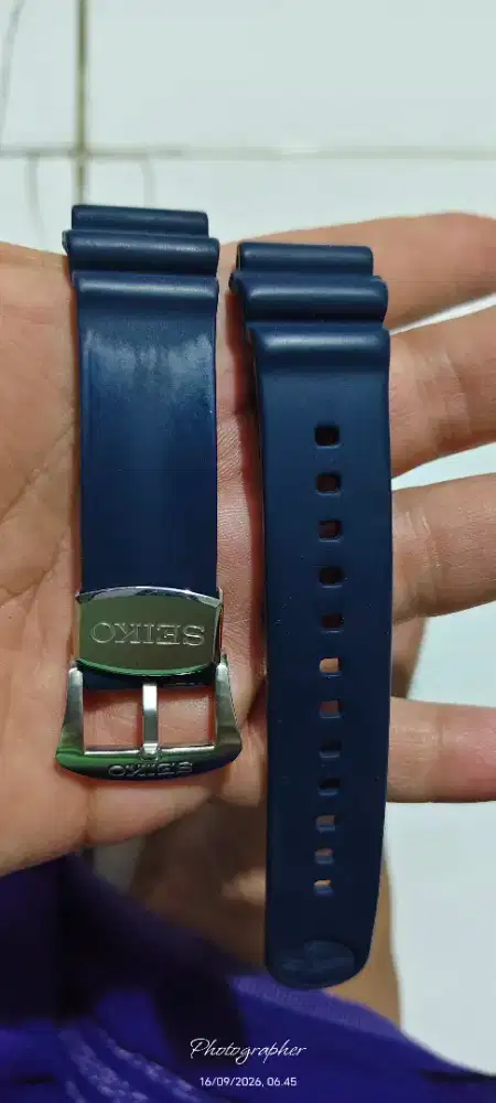 strap original seiko divers,copotan.seken pemakaian