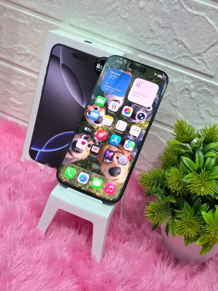 IPhone 16 Pro Max 256Gb Hitam iBox Indonesia Raya Terjamin