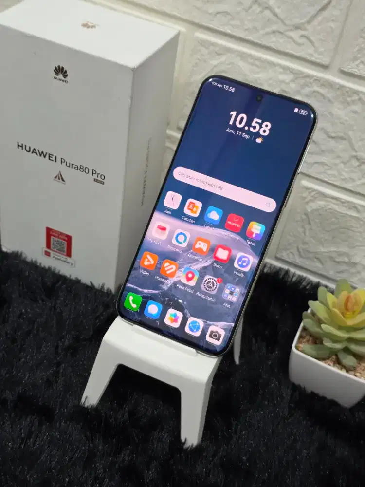 Huawei Pura 80 Pro 512Gb Putih Bening Bergaransi