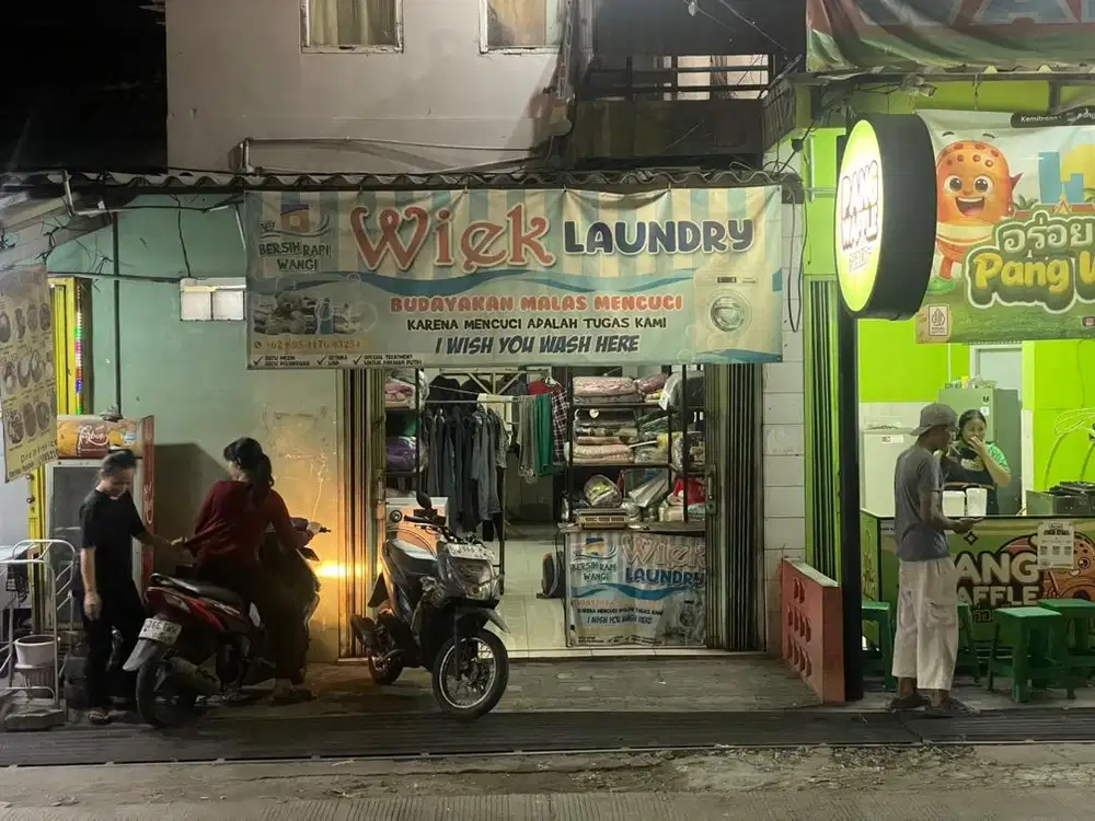 Dijual/take over laundry area bekasi