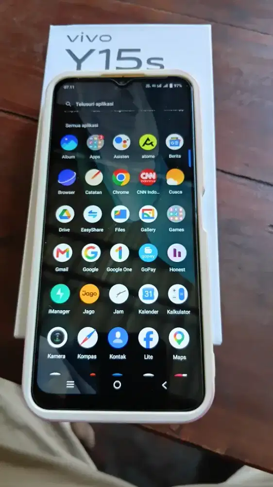 Vivo Y15s ram 3/64 barang bagus