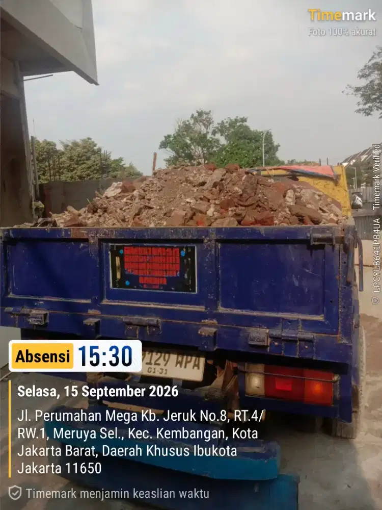 Jasa buang puing sampah