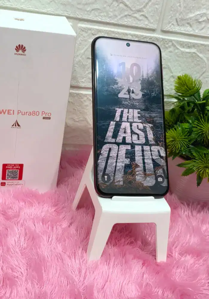 Huawei Pura 80 Pro 512Gb Maroon Bagus Mulus