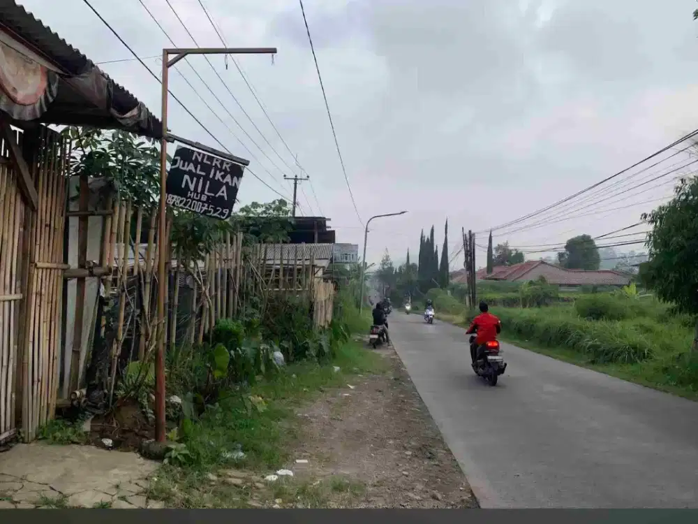 Tanah dijual Jl Raya  Cihanjuang, dekat kampus  Universitas Advent Indonesia (Unai) Parongpong Bandung  Barat