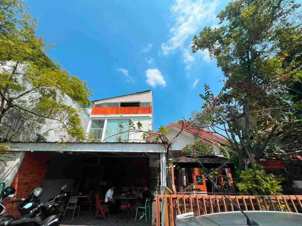JUAL CEPAT RUMAH  STRATEGIS POSISI HOOK BISA UNTUK USAHA DI ANTAPANI BANDUNG