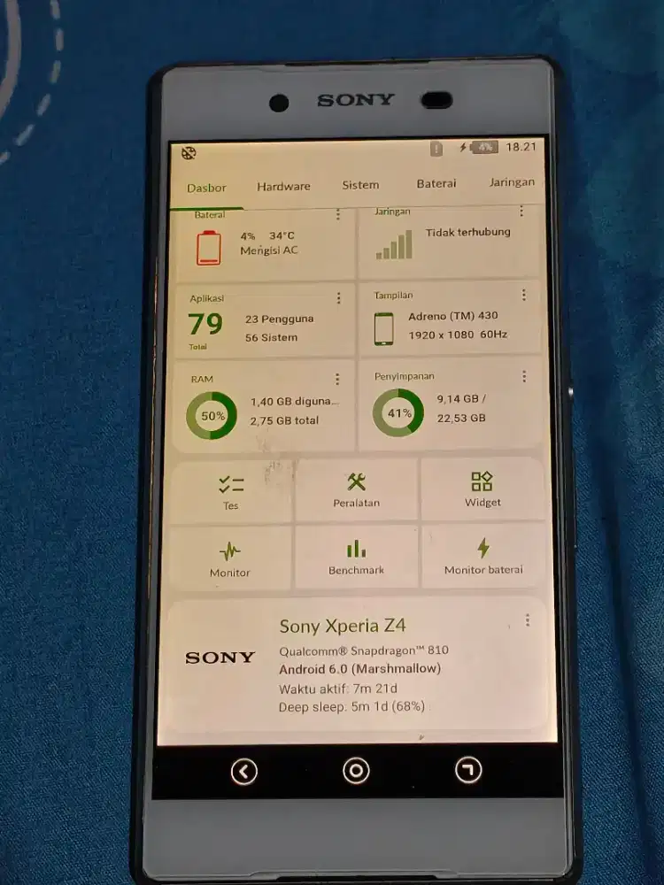 Sony Experia Z4 RAM 3/32,Snapdragon 810 Android 6