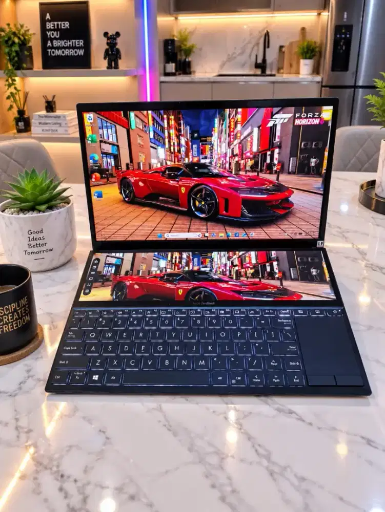 Laptop Asus ZENBOOK DUO DUAL SCREEN SSD 512Gb Body SLIM BEZELESS