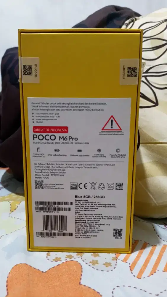 POCO M6 PRO 8+(8)/256GB  FULLSET