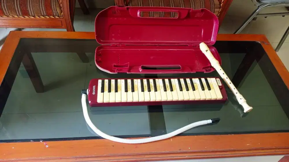 DIJUAL PIANIKA MERK ANGEL BONUS SERULING MERK YAMAHA