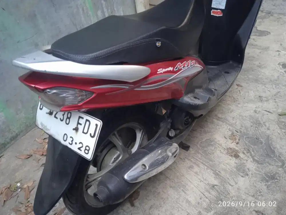 Jual cepat motor Mio siap pakai harga nego bensin