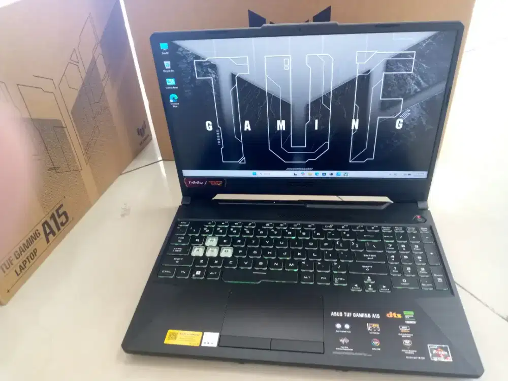 LAPTOP ASUS TUF GAMING AMD RYZEN 7 VGA NVIDIA RTX 3050 4GB Msh Garansi