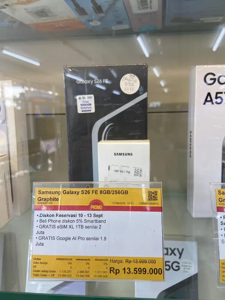Samsung S26 FE 8GB/256GB