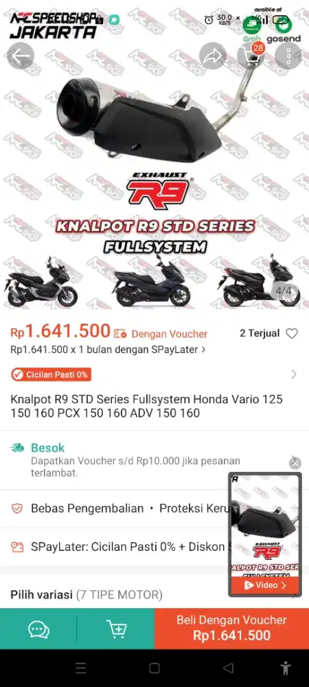 R9 Exhaust Adem