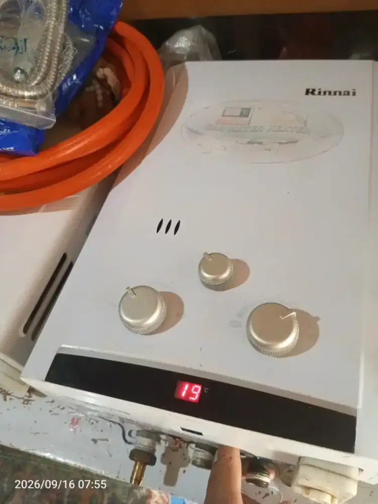 Water heater gas bekas