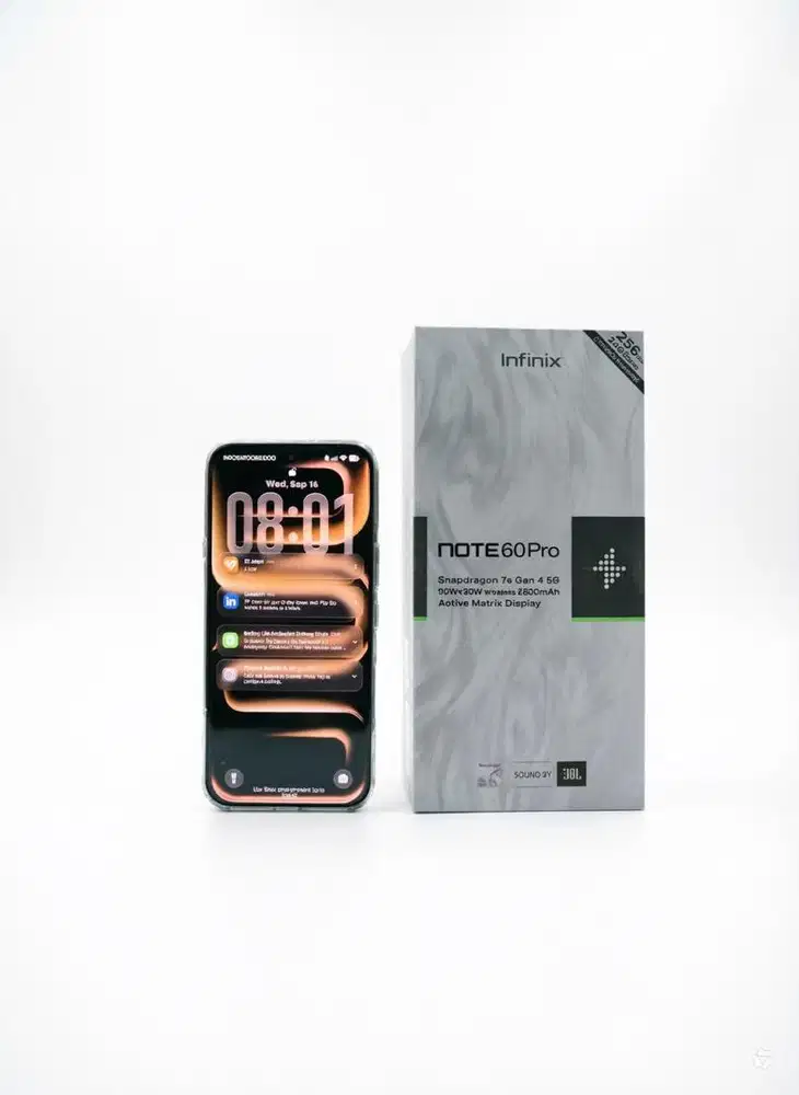 Infinix Note 60 Pro 12/256GB Fullset Garansi Resmi