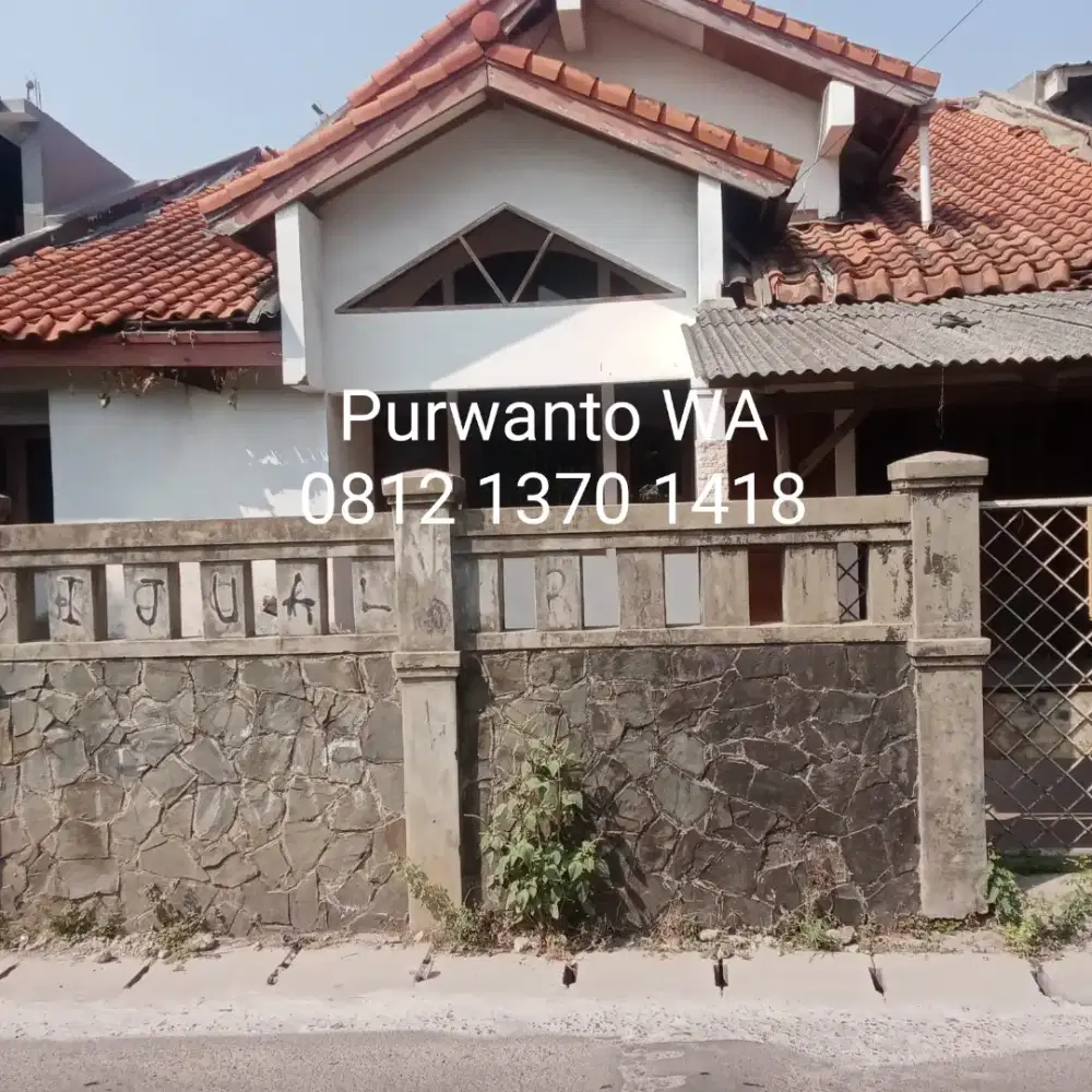 Rumah Murah Habiss Shm BU 6,5 jt/mtr di flamboyan Rempoa Tangsel