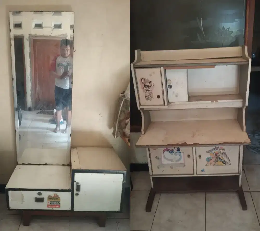Meja Rias dan Meja Lemari Belajar