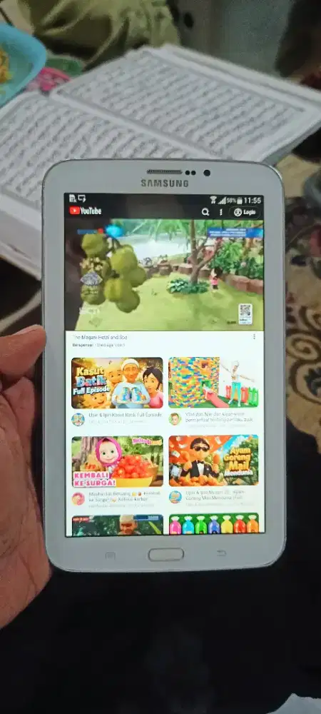 Samsung Tab 3 bisa YouTube via Chrome
