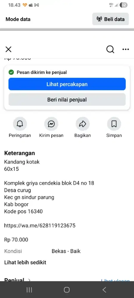 PAUD jahat merlok sepasang