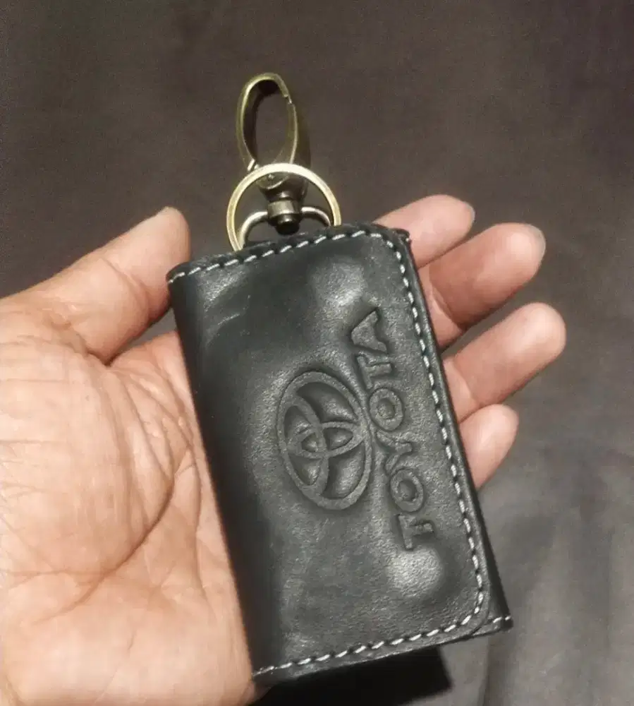 DOMPET StnK + Gantungan Kunci Asli FuL KuliT ecco 100%SUPER EKSKLUSIF