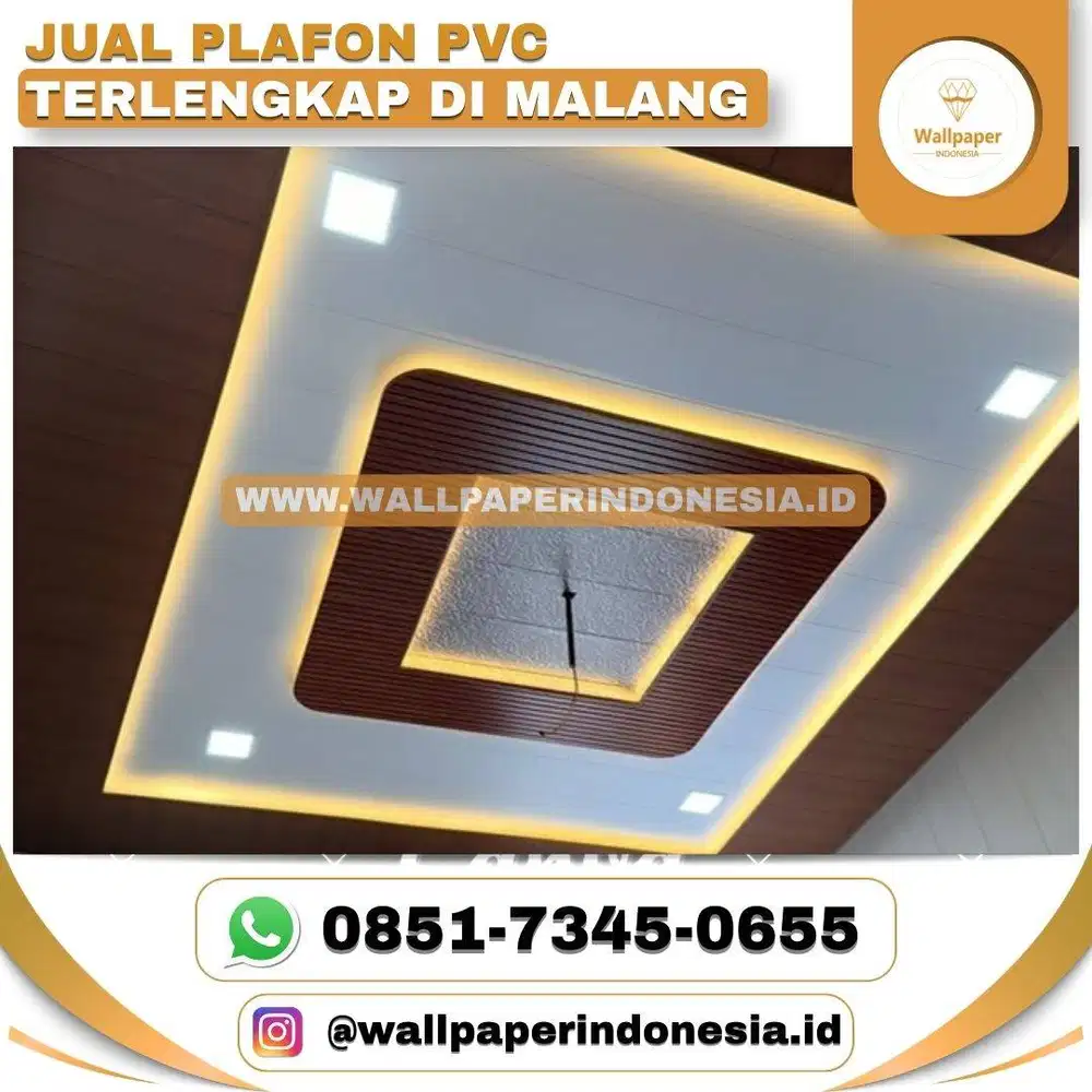 JUAL PLAFON PVC TERLENGKAP DI MALANG