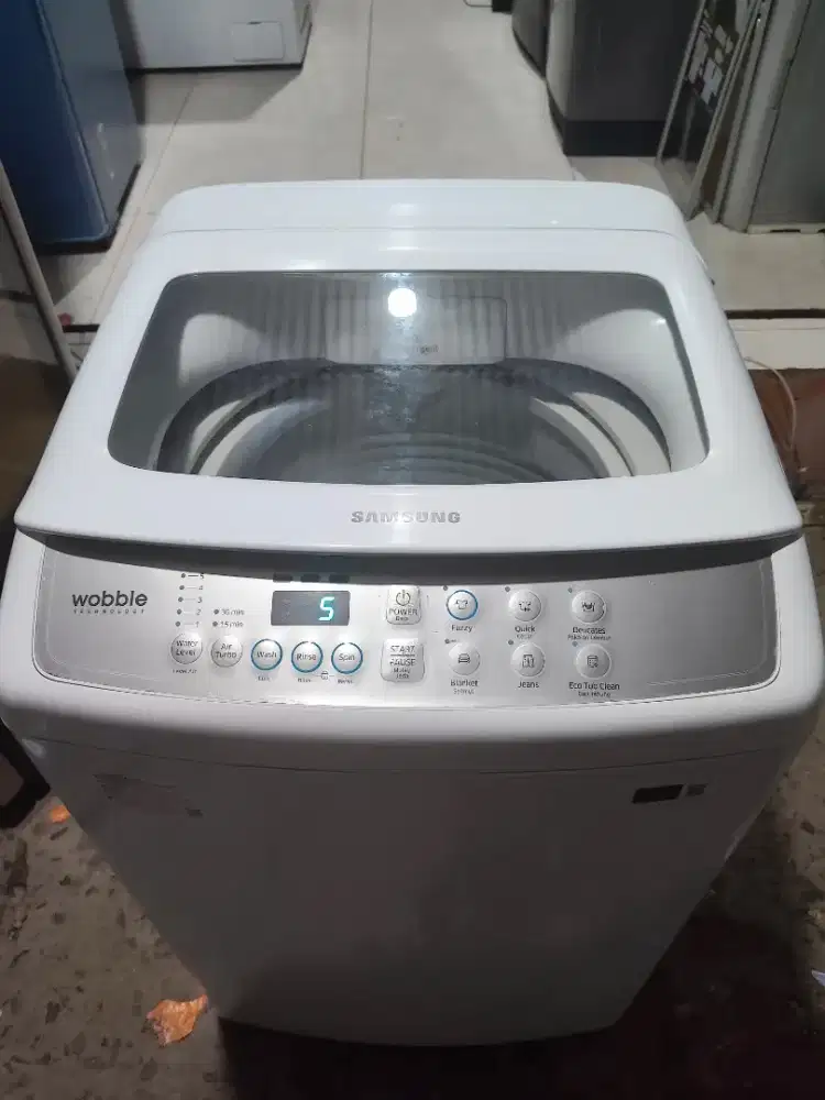 Mesin cuci Samsung 1tabung wabble series 7kg istimewa like new