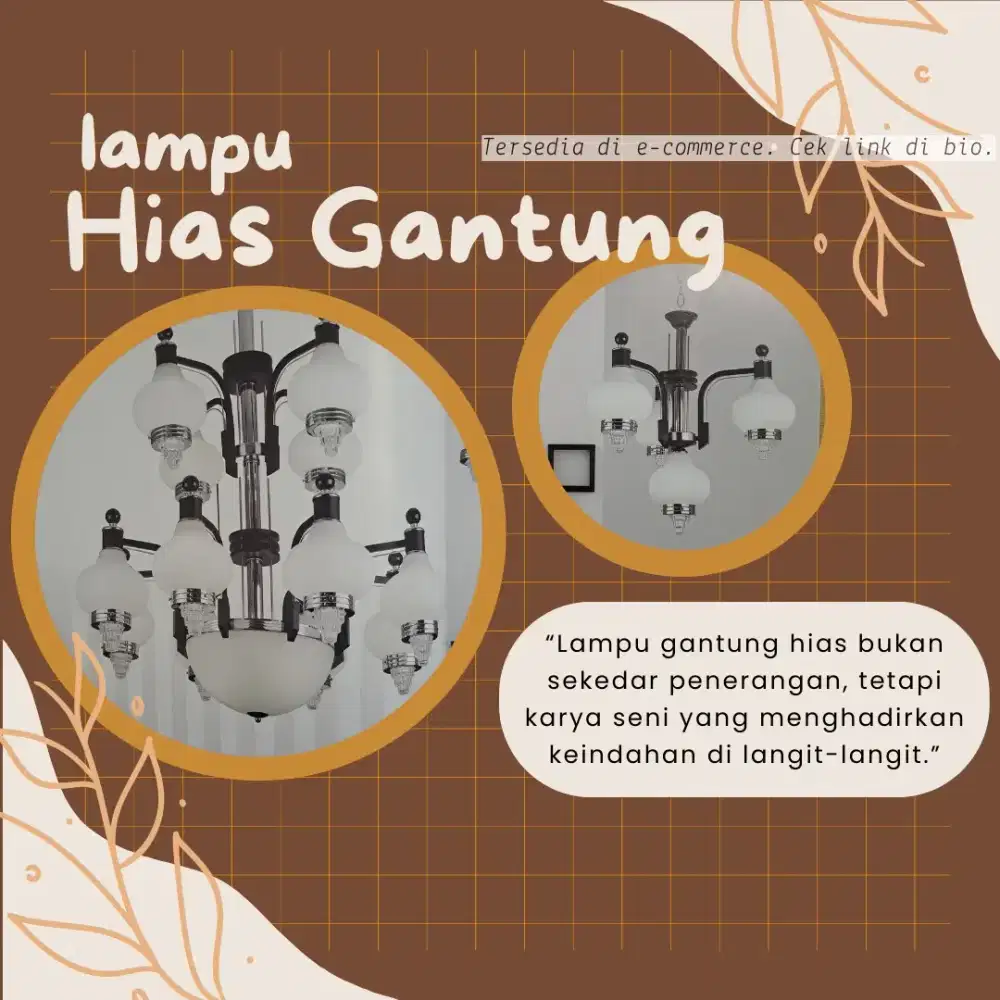 Lampu gantung modern murah