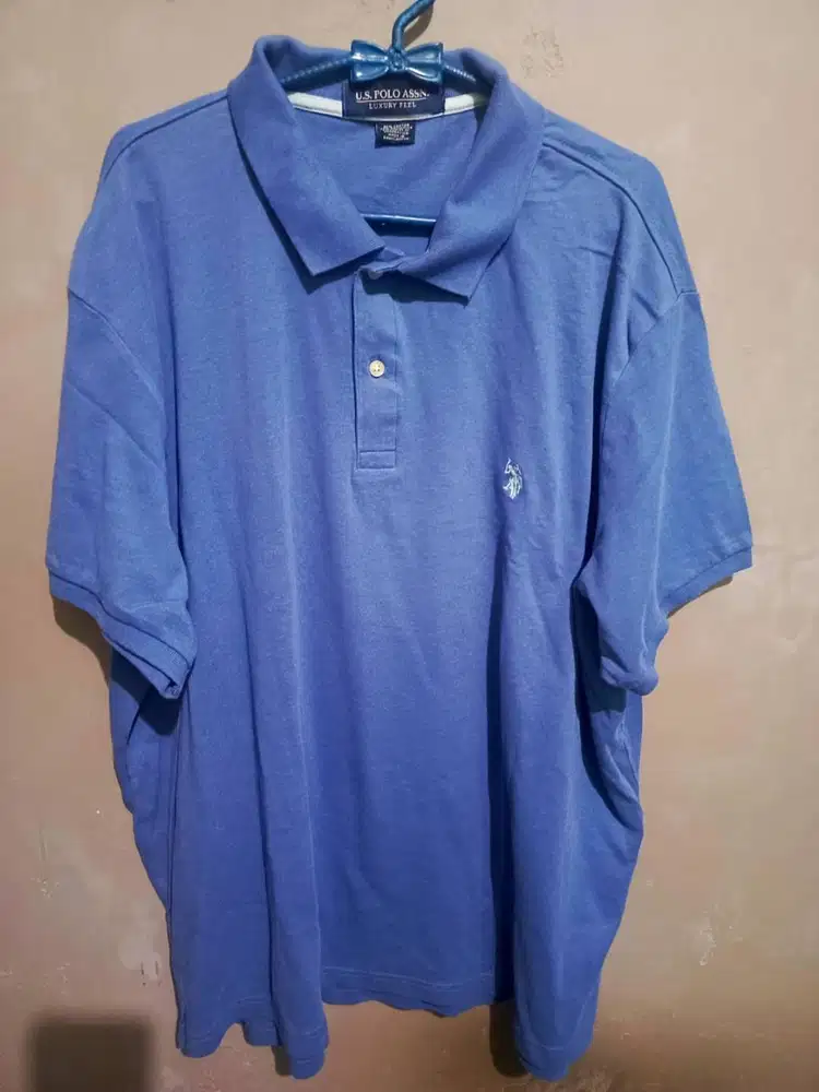 Polo Shirt Tag US POLO ASSN Original Like New Import Ukuran BigSize