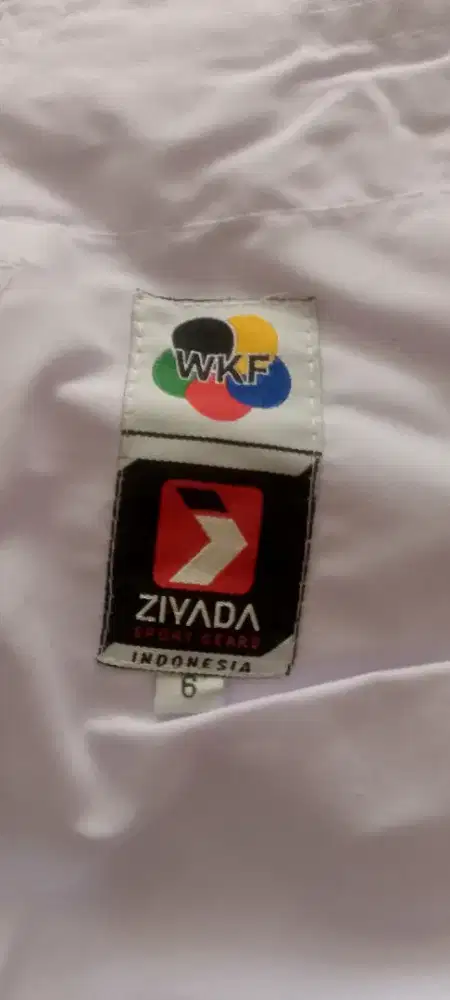 Baju karate Ziyada combo ukuran XL