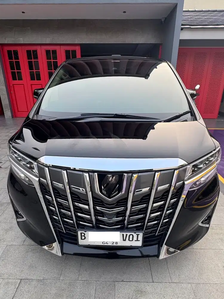 TOYOTA ALPHARD 2022 HITAM ISTIMEWA