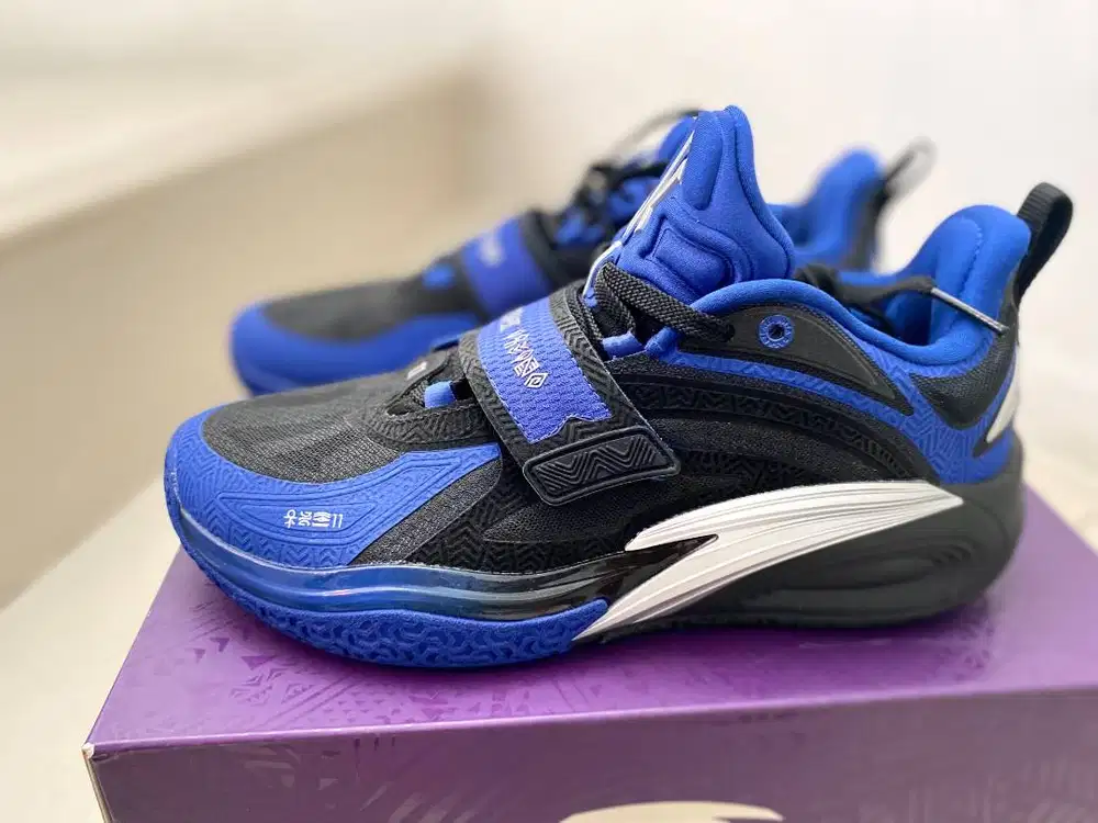 Sepatu Basket Anta Kai 1 Blue Devil