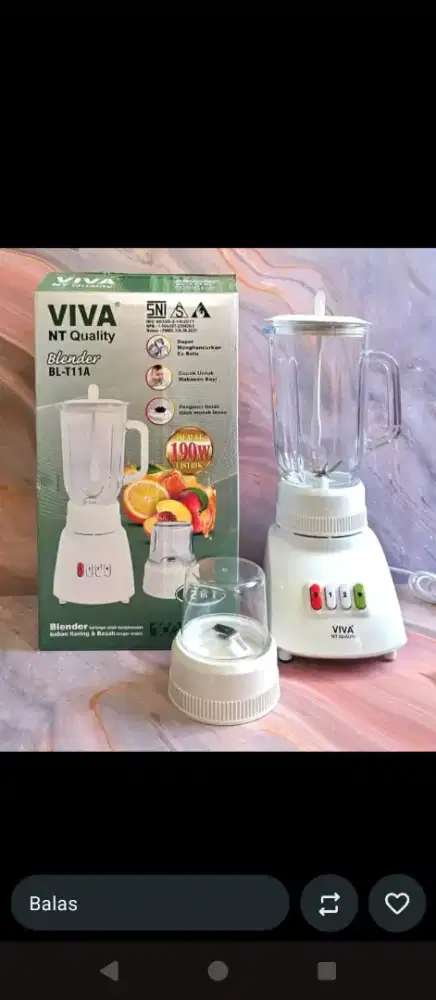 Blender kaca viva