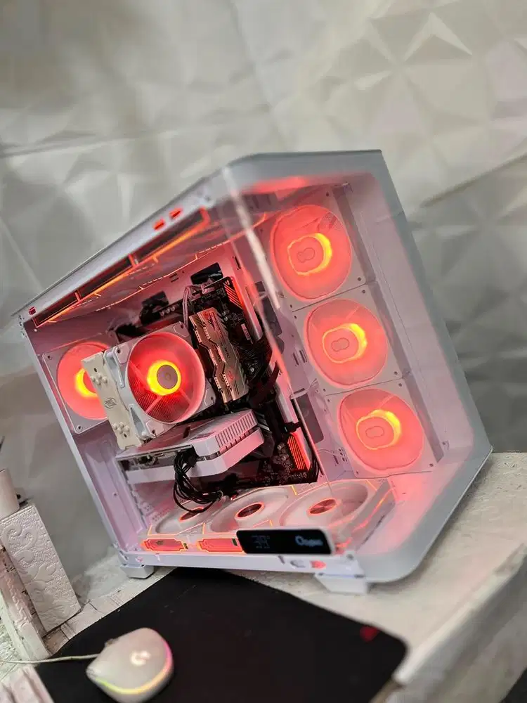 PC intel core i7 11700 mobo z590 ram 32gb ssd 512gb vga rx 580 8gb